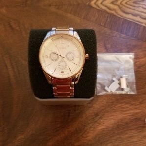 FOSSIL TWO TONE WATCH